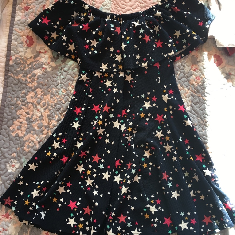 Off shoulder mini dress